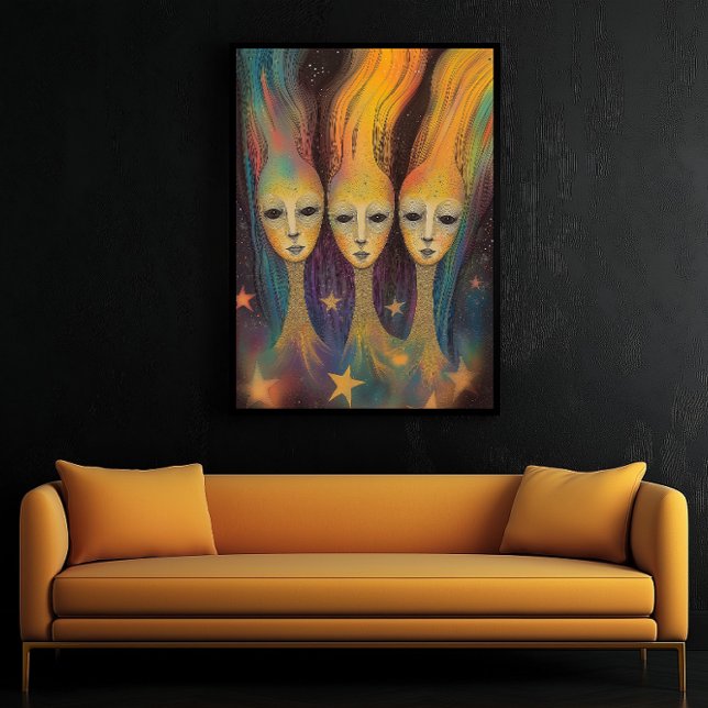 Extragalactic Energy Beings Light Entities Stars  Poster (Creator Uploaded)