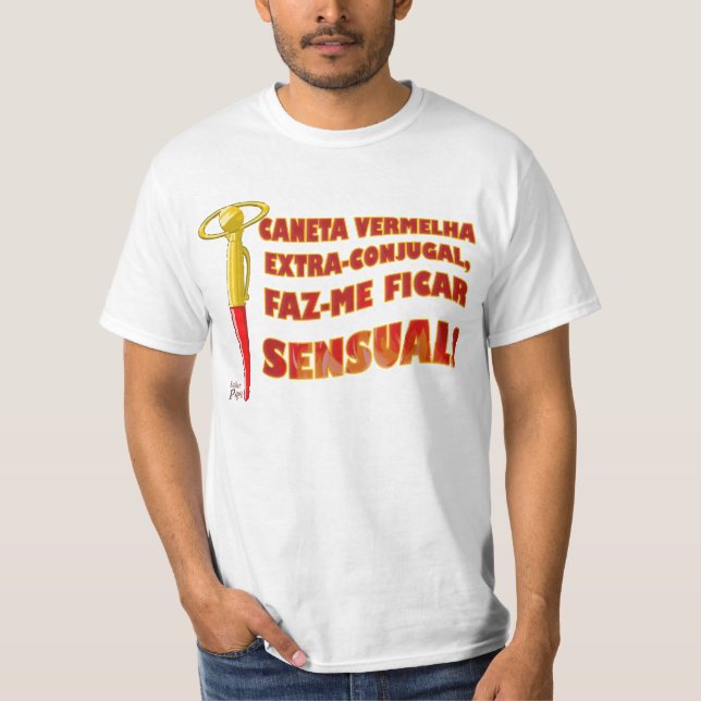 Extramarital Red penxs T-Shirt (Front)