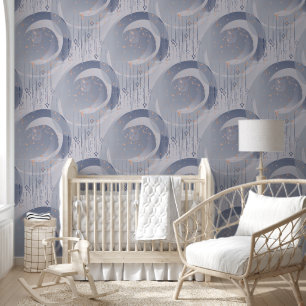 Extraordinary Abstract Deco Shapes Pattern 1 Wallpaper