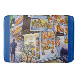 Extraordinary Artistic Workload Bath Mat