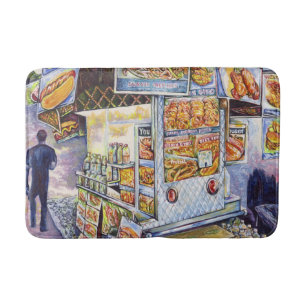 Extraordinary Artistic Workload Bath Mat