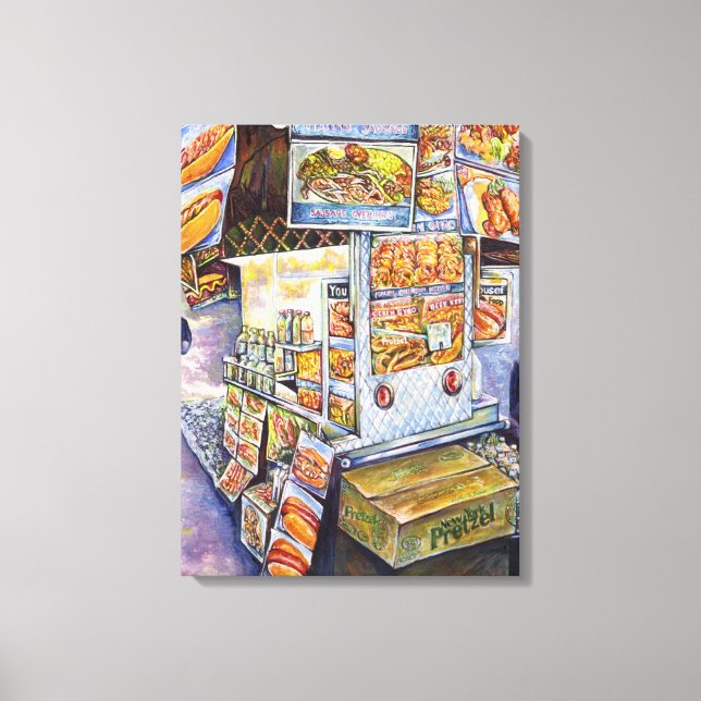 Extraordinary Artistic Workload Canvas Print (Front)