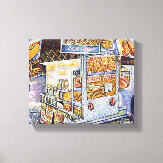 Extraordinary Artistic Workload Canvas Print (Front)