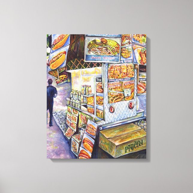 Extraordinary Artistic Workload Canvas Print (Front)