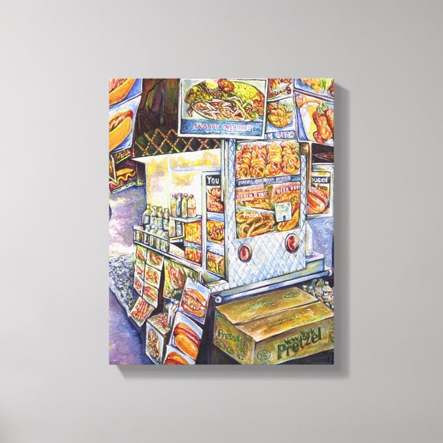 Extraordinary Artistic Workload Canvas Print (Front)