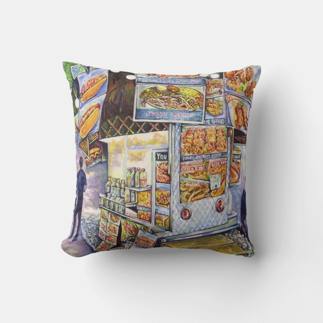 Extraordinary Artistic Workload Cushion (Front)