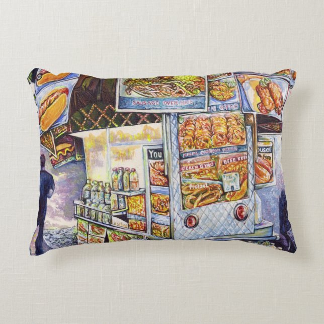 Extraordinary Artistic Workload Decorative Cushion (Front)