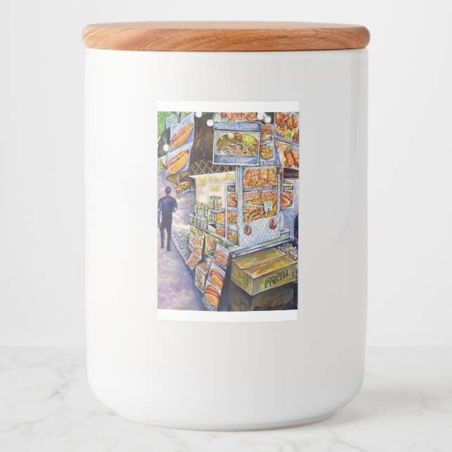 Extraordinary Artistic Workload Food Label (Front)