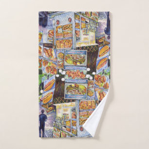 Extraordinary Artistic Workload Hand Towel