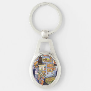 Extraordinary Artistic Workload Key Ring