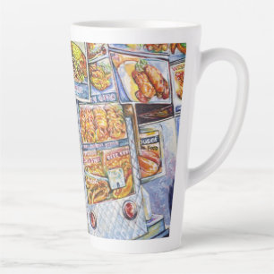 Extraordinary Artistic Workload Latte Mug