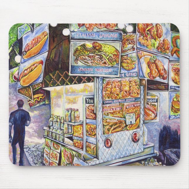 Extraordinary Artistic Workload Mouse Mat (Front)