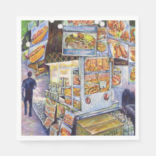 Extraordinary Artistic Workload Napkin