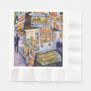 Extraordinary Artistic Workload Napkin