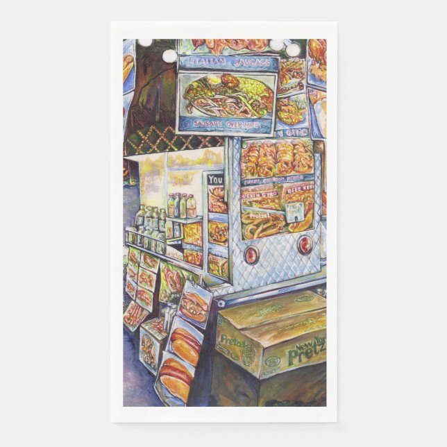 Extraordinary Artistic Workload Napkin (Front)