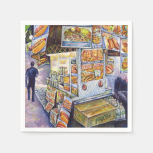 Extraordinary Artistic Workload Napkin