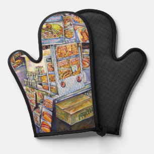 Extraordinary Artistic Workload Oven Mitt