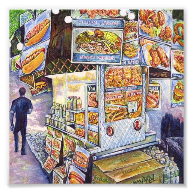 Extraordinary Artistic Workload Photo Print (Front)