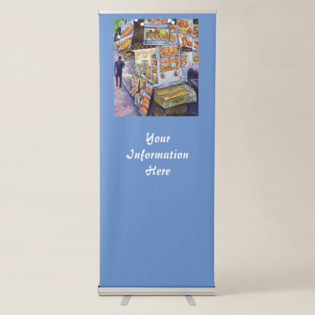 Extraordinary Artistic Workload Retractable Banner (Front)