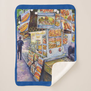 Extraordinary Artistic Workload Sherpa Blanket