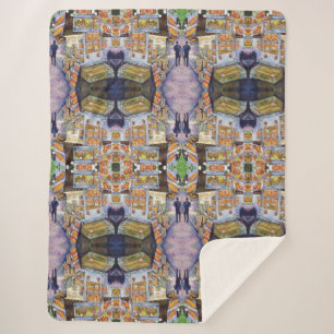Extraordinary Artistic Workload Sherpa Blanket