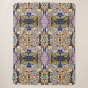 Extraordinary Artistic Workload Sherpa Blanket