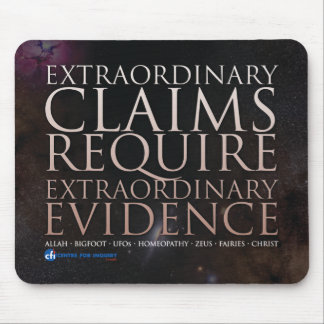 Extraordinary Claims Mouspad Mouse Mat