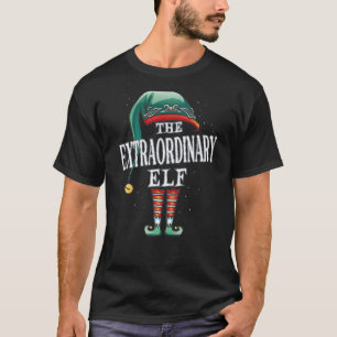 Extraordinary Elf Christmas Group Xmas Pajama Part T-Shirt