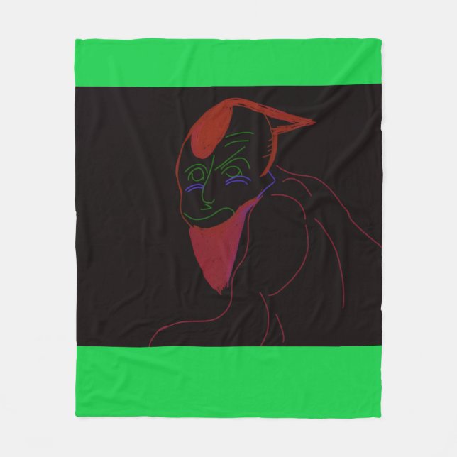 Extraordinary Hero Fleece Blanket (Front)