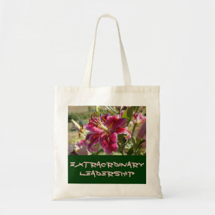 Extraordinary Leadership gifts Tote Bags Lily