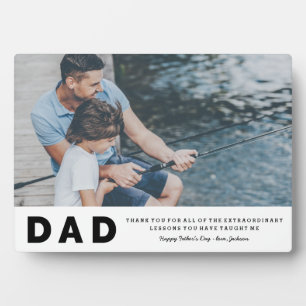 Extraordinary Lessons Father's Day Plaque