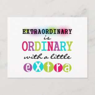 Extraordinary Postcard