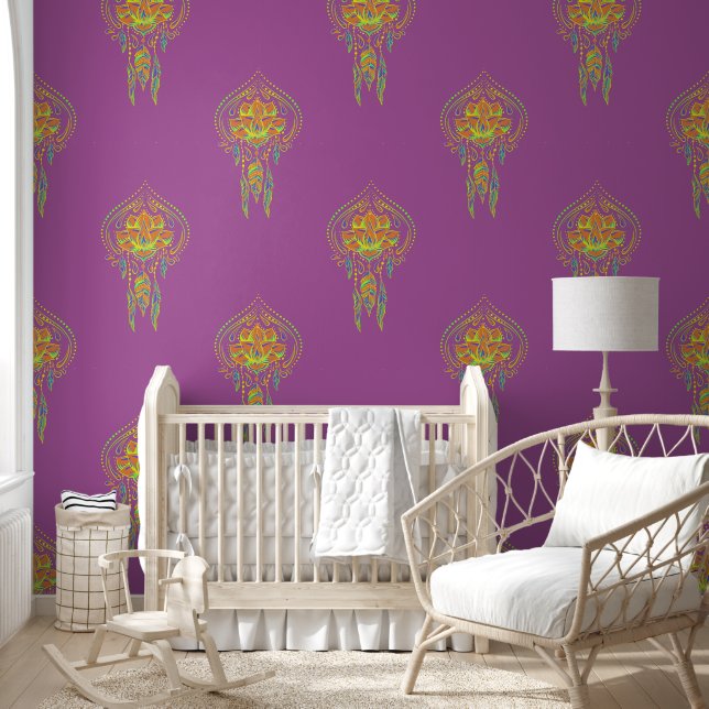 Extraordinary Spiritual Symbol Pattern 2 Wallpaper (Kids)