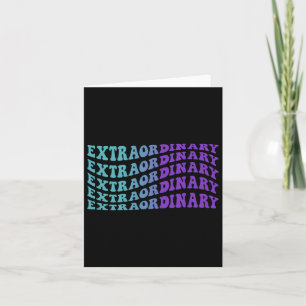 Extraordinary Suicide Prevention Mental Health Awa Card