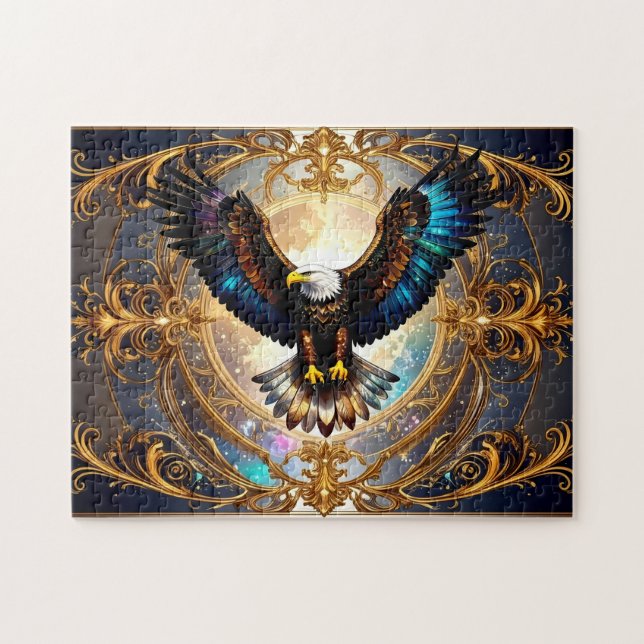 Extraordinary USA American Eagle  Jigsaw Puzzle (Horizontal)