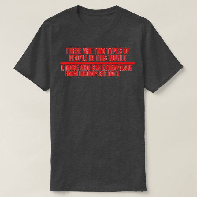 Extrapolate T ShirtData Science Shirt 528 (Design Front)