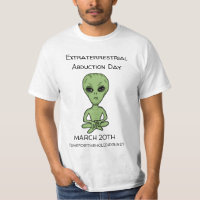 Extraterrestrial Abduction Day is March 20th