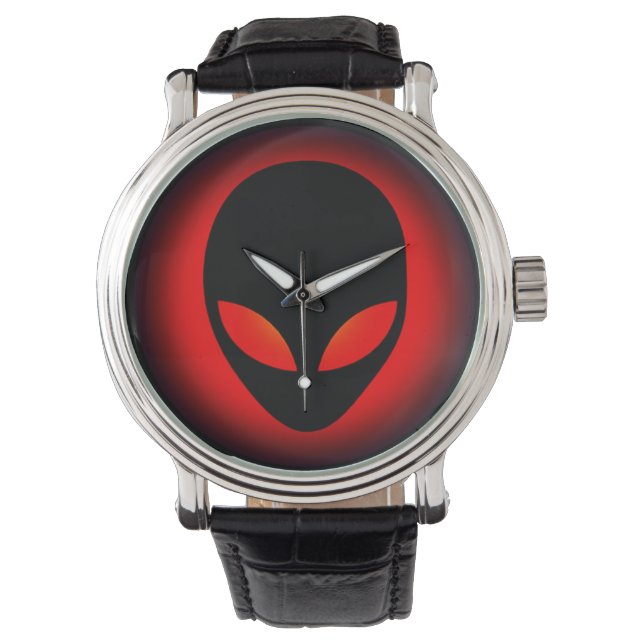 Extraterrestrial Alien Head Watch (Front)