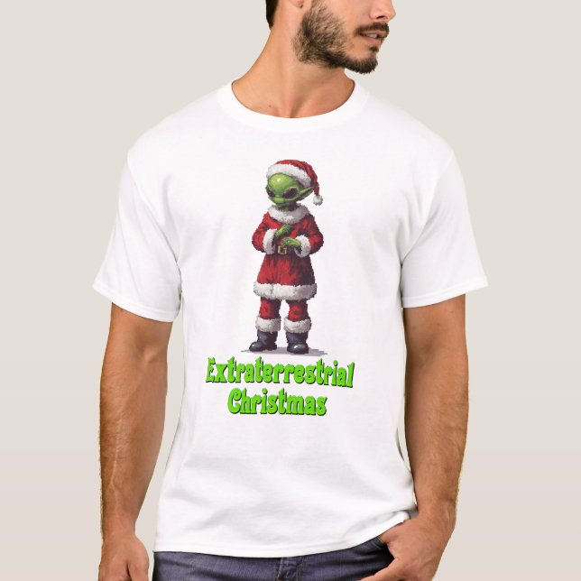 Extraterrestrial Christmas T-Shirt (Front)