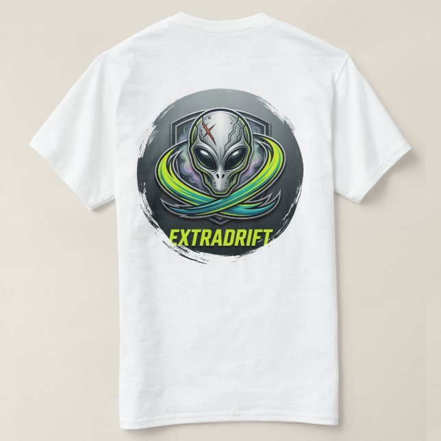 Extraterrestrial Drift Wear T-Shirt (Design Back)