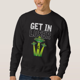 Extraterrestrial Science Fiction Ufo Sci Fi Alien Sweatshirt