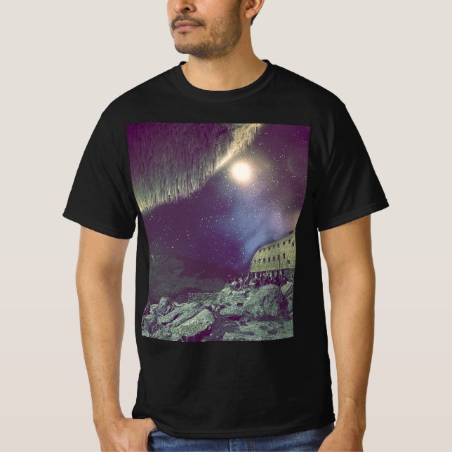 Extraterrestrial Space Station T-Shirt (Front)