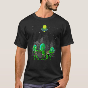 Extraterrestrial Ufo Abduction Science Fiction Cut T-Shirt