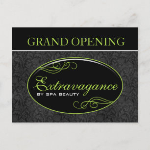 Extravagance Promo Invitation Postcard
