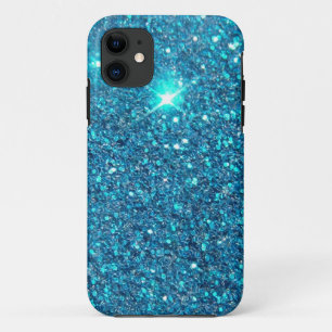 Extravagant Blue Glitter Shine iPhone 11 Case
