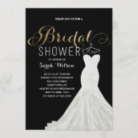 Extravagant Dress Gold Custom Colour| Bridal Showe