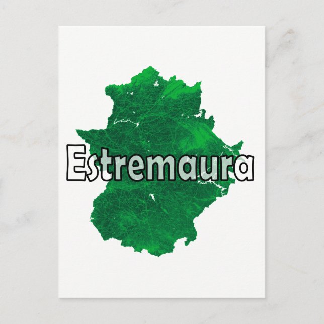 Extremadura Postcard (Front)