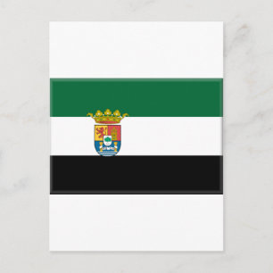 Extremadura (Spain) Flag Postcard