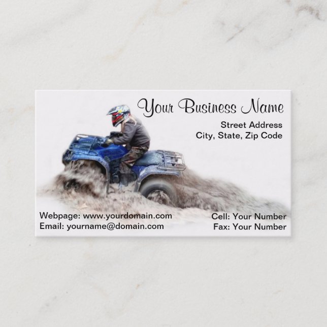 Extreme ATV Business Card (Front)