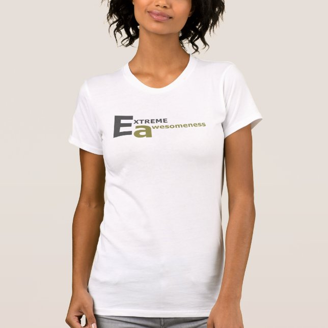 EXTREME awesomeness Ladies' Tank (Front)